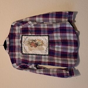 S Upcycled Old Navy Flannel